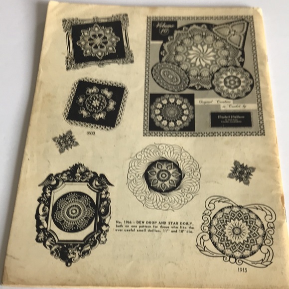 Collection of Vintage Crochet Doilie Booklets - Picture 3 of 7